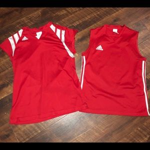 Adidas active wear shirts